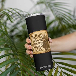 Underground Railroad Hero Harriet Tubman Skinny Tumbler Feminist History Gift TS12 Print Your Wear