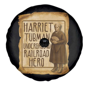 Underground Railroad Hero Harriet Tubman Spare Tire Cover Feminist History Gift TS12 Print Your Wear
