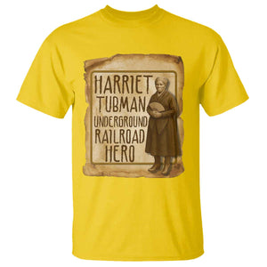 Underground Railroad Hero Harriet Tubman T Shirt Feminist History Gift TS12 Daisy Print Your Wear