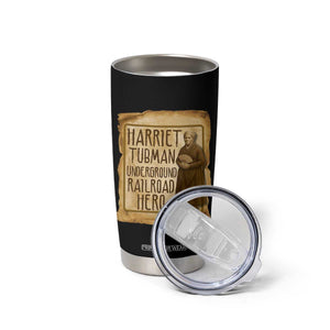 Underground Railroad Hero Harriet Tubman Tumbler Cup Feminist History Gift TS12 Print Your Wear