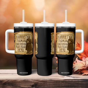 Underground Railroad Hero Harriet Tubman Tumbler With Handle Feminist History Gift TS12 Print Your Wear