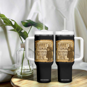 Underground Railroad Hero Harriet Tubman Tumbler With Handle Feminist History Gift TS12 Print Your Wear