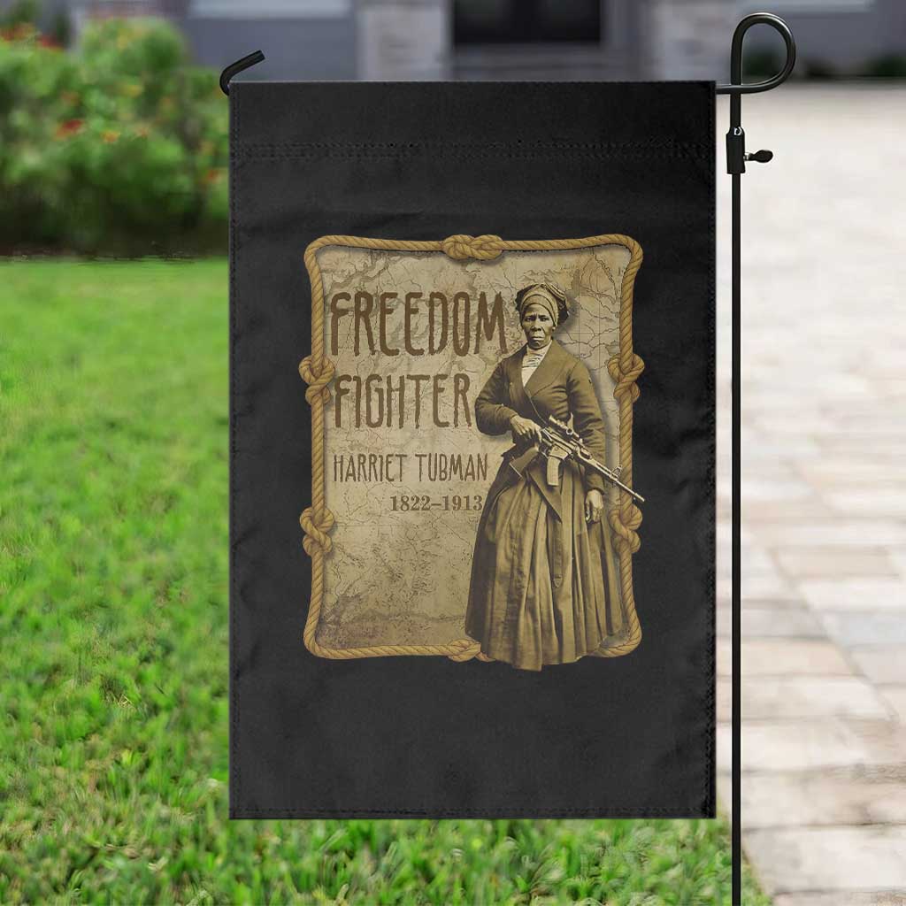 Harriet Tubman Freedom Fighter Garden Flag Feminist History Gift TS12 Print Your Wear