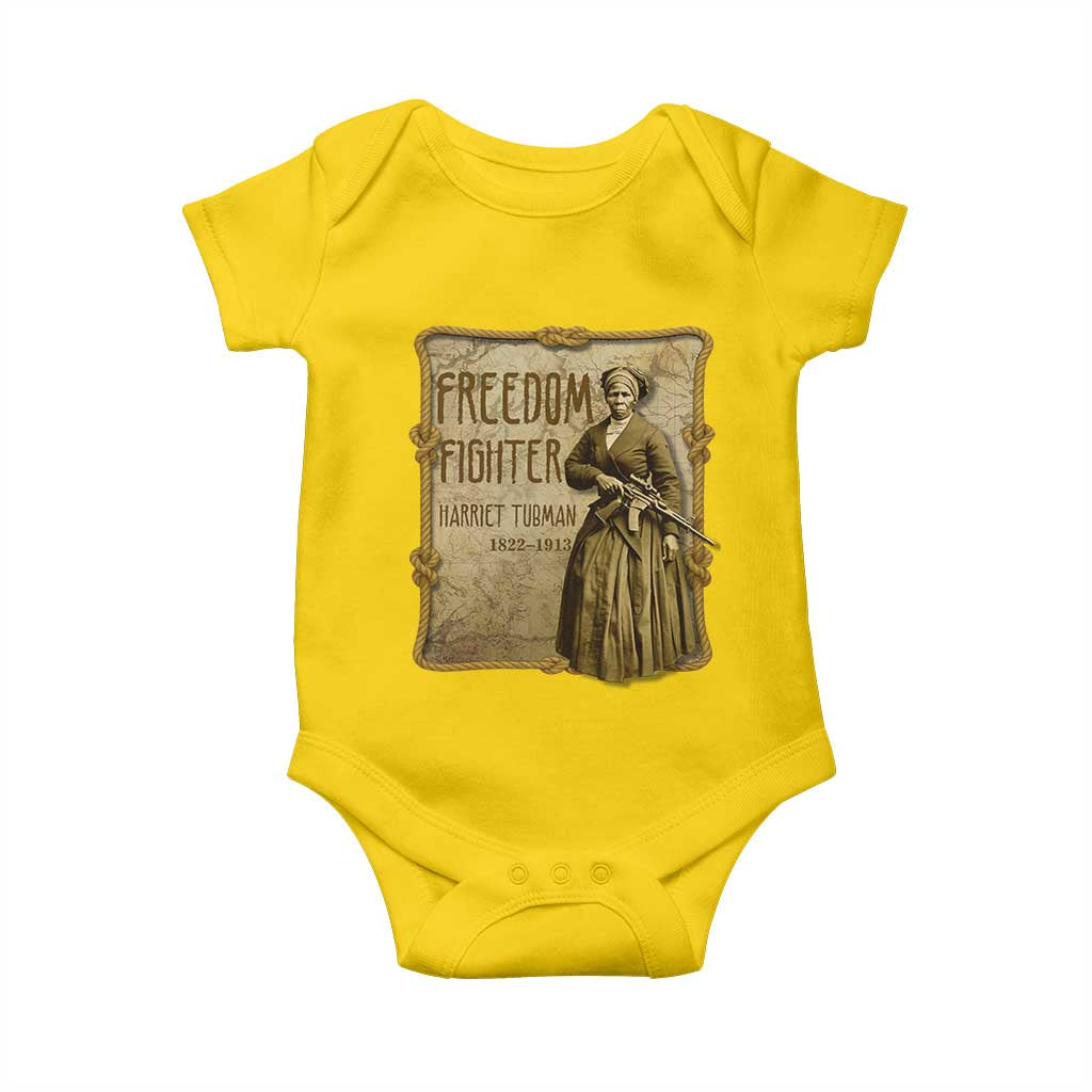 Harriet Tubman Freedom Fighter Baby Onesie Feminist History Gift TS12 Daisy Print Your Wear