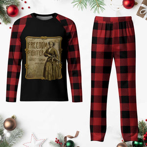 Harriet Tubman Freedom Fighter Plaid Pajama Set Feminist History Gift TS12 Buffalo Plaid Print Your Wear