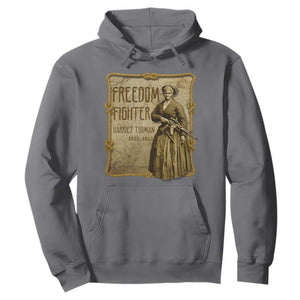 Harriet Tubman Freedom Fighter Hoodie Feminist History Gift TS12 Charcoal Print Your Wear