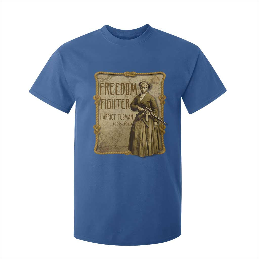 Harriet Tubman Freedom Fighter T Shirt For Kid Feminist History Gift TS12 Royal Blue Print Your Wear