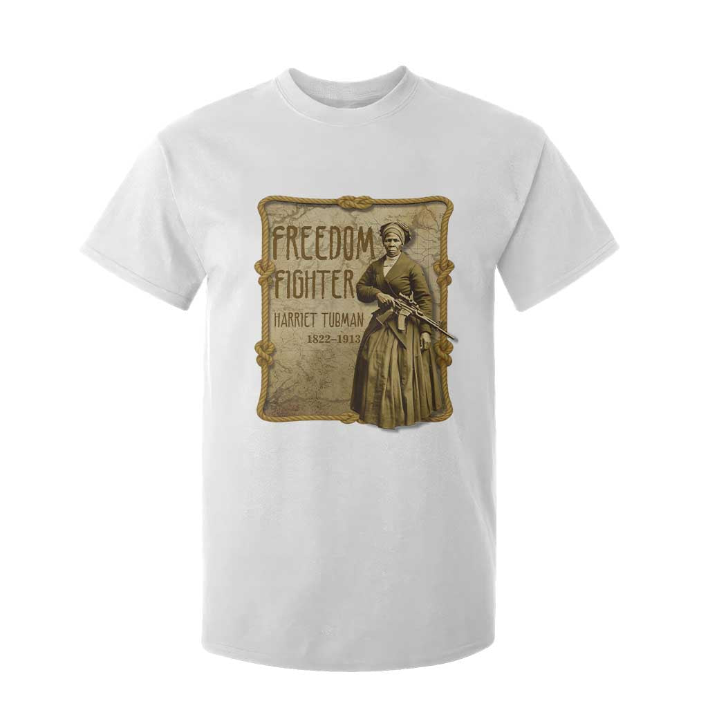 Harriet Tubman Freedom Fighter T Shirt For Kid Feminist History Gift TS12 White Print Your Wear