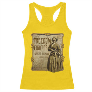 Harriet Tubman Freedom Fighter Racerback Tank Top Feminist History Gift TS12 Daisy Print Your Wear