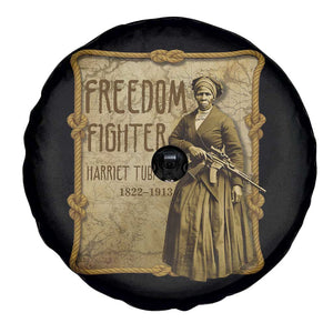Harriet Tubman Freedom Fighter Spare Tire Cover Feminist History Gift TS12 Print Your Wear