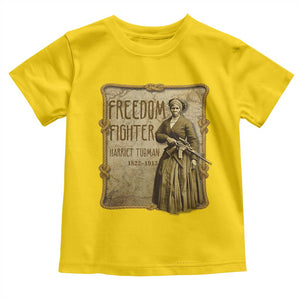 Harriet Tubman Freedom Fighter Toddler T Shirt Feminist History Gift TS12 Daisy Print Your Wear