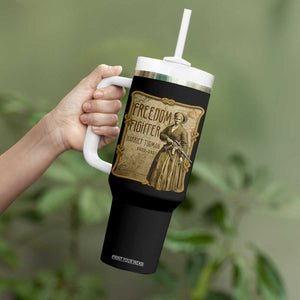 Harriet Tubman Freedom Fighter Tumbler With Handle Feminist History Gift TS12 Print Your Wear