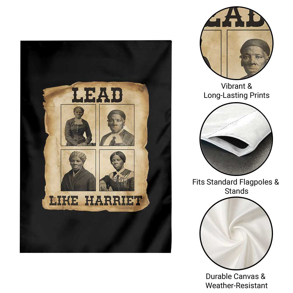 Vintage Harriet Tubman Poster Garden Flag Lead Like Harriet TS12 Print Your Wear