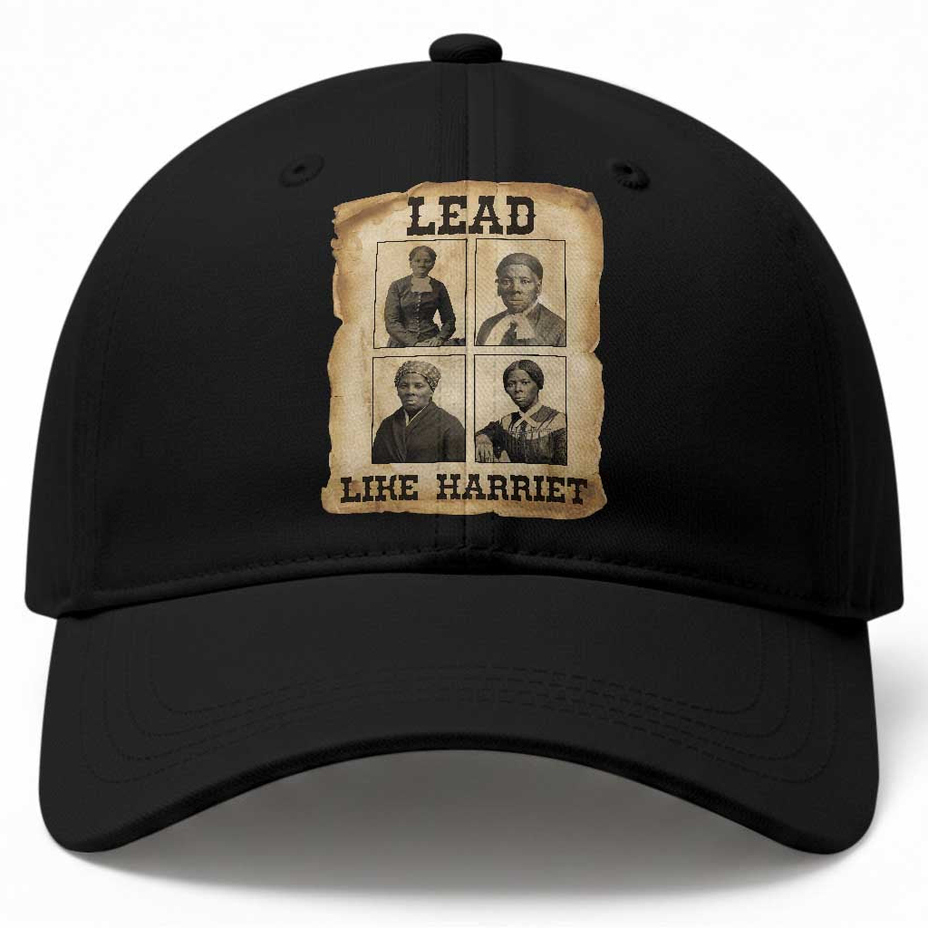 Vintage Harriet Tubman Poster Baseball Cap Lead Like Harriet TS12 Print Your Wear