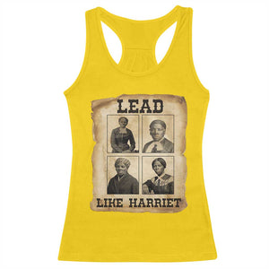 Vintage Harriet Tubman Poster Racerback Tank Top Lead Like Harriet TS12 Daisy Print Your Wear