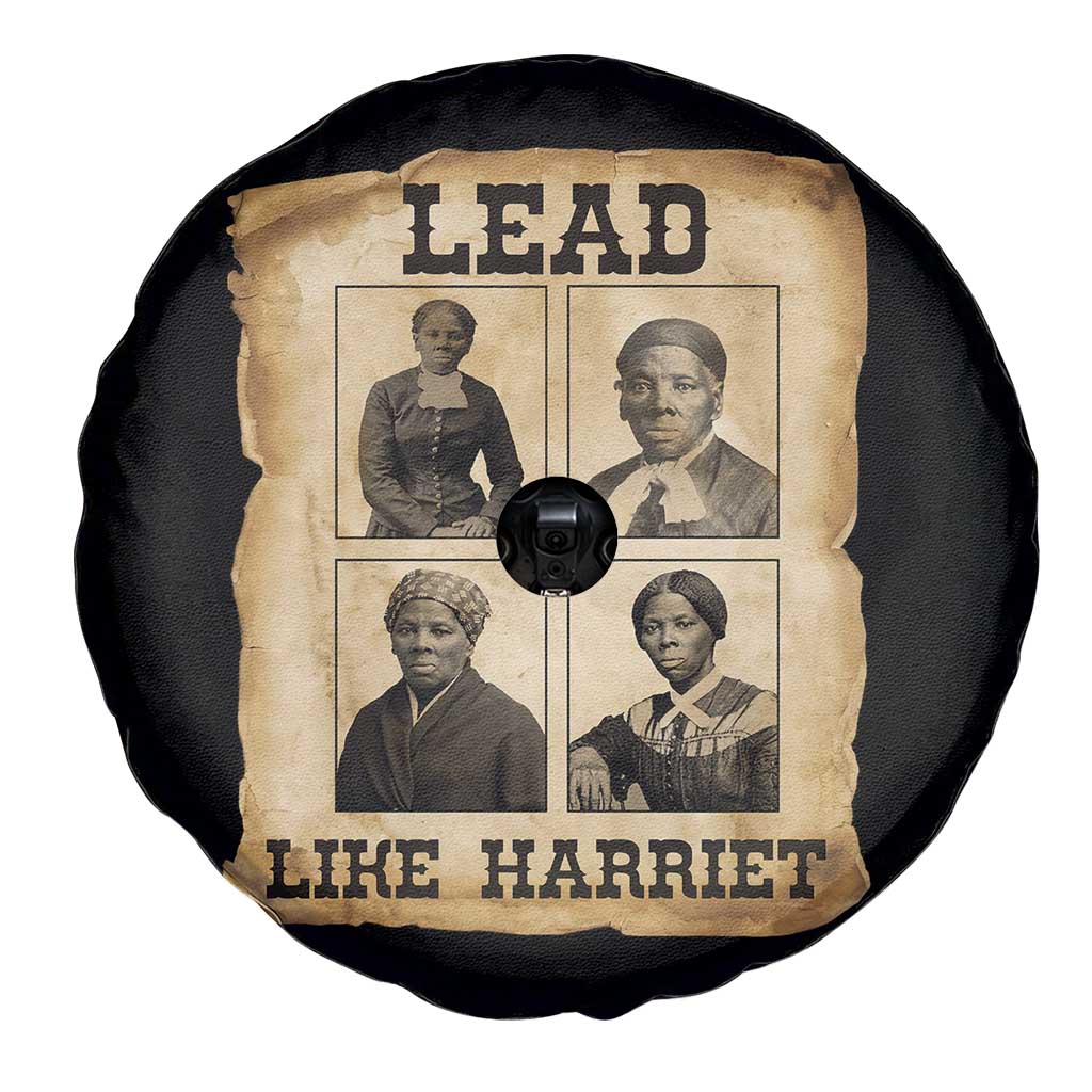 Vintage Harriet Tubman Poster Spare Tire Cover Lead Like Harriet TS12 Print Your Wear