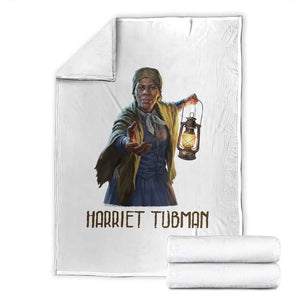 Harriet Tubman Legacy Throw Blanket Gift For History Lovers TS12 White Print Your Wear