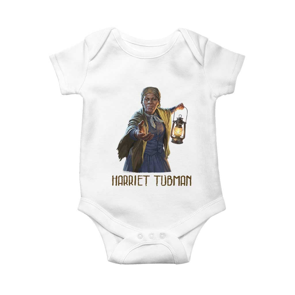 Harriet Tubman Legacy Baby Onesie Gift For History Lovers TS12 White Print Your Wear