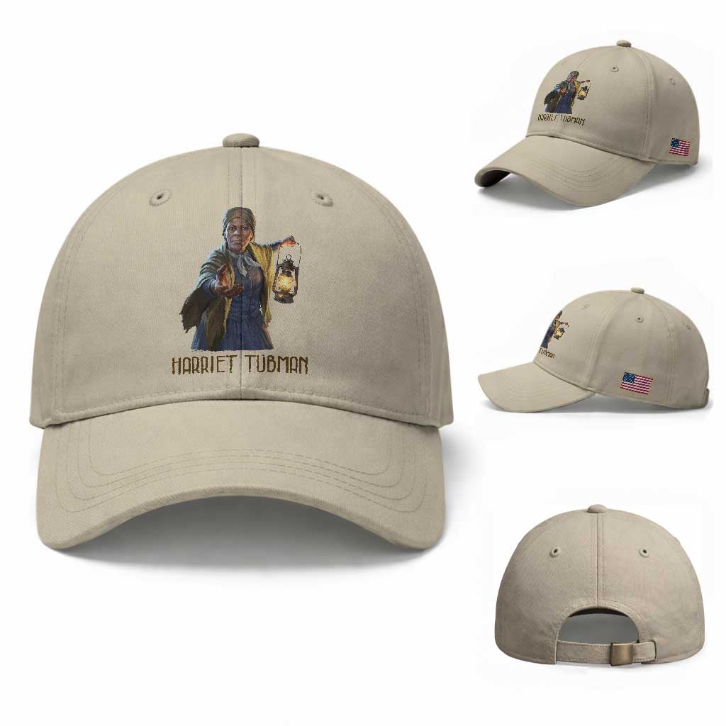 Harriet Tubman Legacy Baseball Cap Gift For History Lovers TS12 Baseball Cap Universal Fit Beige Print Your Wear