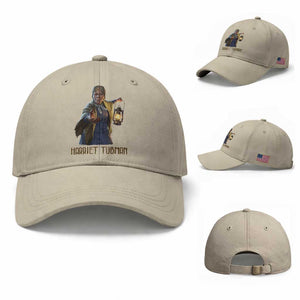 Harriet Tubman Legacy Baseball Cap Gift For History Lovers TS12 Baseball Cap Universal Fit Beige Print Your Wear