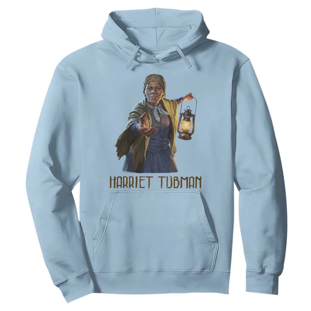 Harriet Tubman Legacy Hoodie Gift For History Lovers TS12 Light Blue Print Your Wear