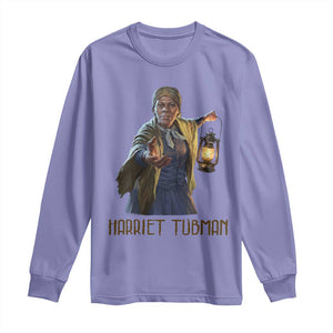 Harriet Tubman Legacy Long Sleeve Shirt Gift For History Lovers TS12 Violet Print Your Wear