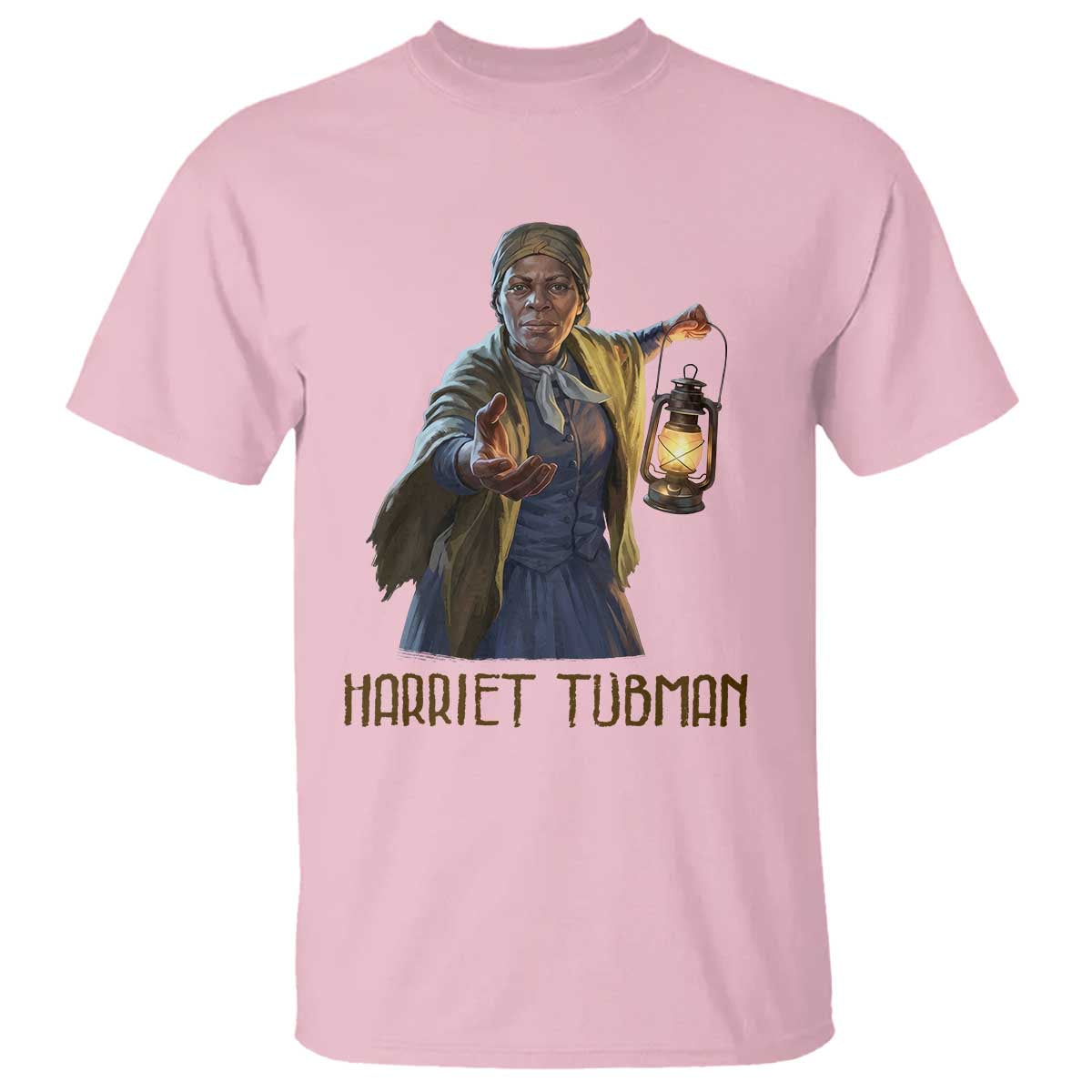 Harriet Tubman Legacy T Shirt Gift For History Lovers TS12 Light Pink Print Your Wear