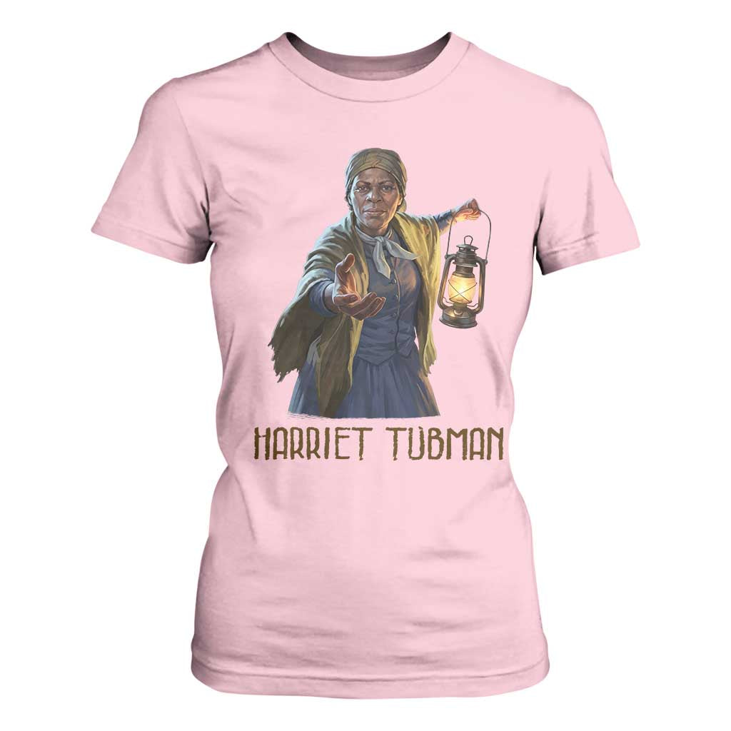 Harriet Tubman Legacy T Shirt For Women Gift For History Lovers TS12 Light Pink Print Your Wear