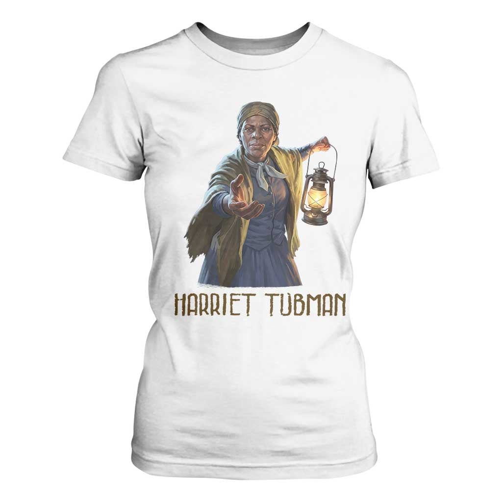 Harriet Tubman Legacy T Shirt For Women Gift For History Lovers TS12 White Print Your Wear