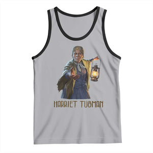 Harriet Tubman Legacy Tank Top Gift For History Lovers TS12 Athletic Heather Black Print Your Wear