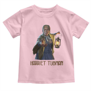Harriet Tubman Legacy Toddler T Shirt Gift For History Lovers TS12 Light Pink Print Your Wear