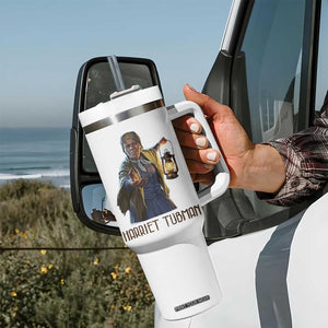 Harriet Tubman Legacy Tumbler With Handle Gift For History Lovers TS12 Print Your Wear