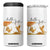 Funny Hello Fall Thanksgiving Golden Retriever 4 in 1 Can Cooler Tumbler TS12 One Size: 16 oz White Print Your Wear