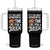 Funny Christmas Drinking Tumbler With Handle It is The Most Wonderful Time For A Beer TS12 One Size: 40 oz Black Print Your Wear