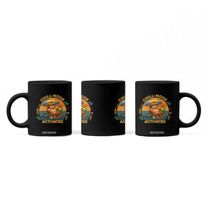 Chill Mode Activated Coffee Mug Funny Sloth Summer Beach Vibes TS12 Print Your Wear