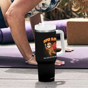 Funny Super Sloth I Will Rescue You At My Own Pace Gift Tumbler With Handle TS12 Print Your Wear