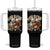 Super Sloth I Will Rescue You Tumbler With Handle Funny Sloth Lover Gift TS12 One Size: 40 oz Black Print Your Wear