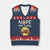 Nope Not Today V-Neck Knit Sweater Vest Funny Sloth Lover Gift TS12 Navy Red Print Your Wear