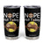Nope Not Today Tumbler Cup Funny Sloth Lover Gift TS12 Black Print Your Wear
