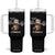 Funny Gym Sloth Tumbler With Handle Not Fast Just Furious TS12 One Size: 40 oz Black Print Your Wear