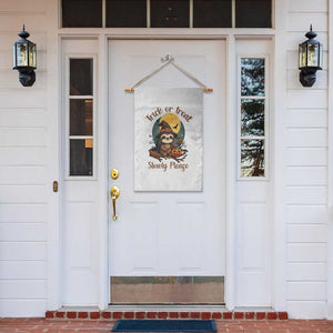 Funny Halloween Sloth Garden Flag Trick Or Treat Slowly Please TS12 Print Your Wear
