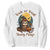 Funny Halloween Sloth Sweatshirt Trick Or Treat Slowly Please TS12 White Print Your Wear