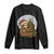 Funny Xmas Long Sleeve Shirt Slothin Around The Christmas Tree TS12 Black Print Your Wear
