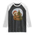 Funny Xmas Raglan Shirt Slothin Around The Christmas Tree TS12 Black White Print Your Wear