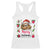 Funny Christmas Sloth Racerback Tank Top Merry Slothmas TS12 White Print Your Wear