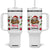 Funny Christmas Sloth Tumbler With Handle Merry Slothmas TS12 One Size: 40 oz White Print Your Wear