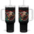 Have A Lazy Christmas Tumbler With Handle Cute Xmas Sloth TS12 One Size: 40 oz Black Print Your Wear