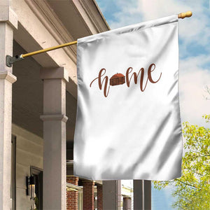 Rustic Hogan Home Typography Garden Flag Native American Heritage Pride