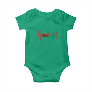 Rustic Hogan Home Typography Baby Onesie Native American Heritage Pride