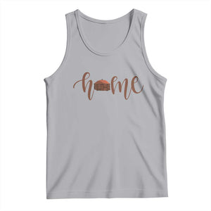 Rustic Hogan Home Typography Tank Top Native American Heritage Pride